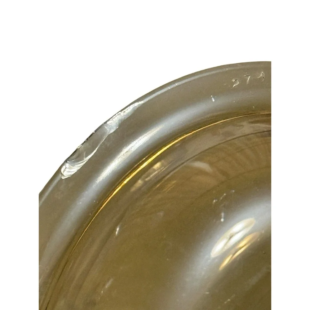 Vtg Pyrex England Brown Amber‎ Oval Baking/Serving Casserole Dish Qty 2